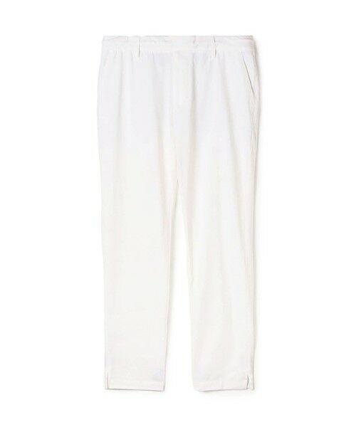 TOMORROWLAND/トゥモローランド コットンナイロンストレッチ スリムパンツ MHPC1357 11 ホワイト 2(L)