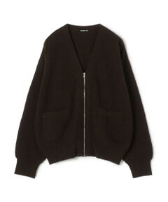 TOMORROWLAND / トゥモローランド カーディガン・ボレロ | モンゴルヤク ジップアップカーディガン