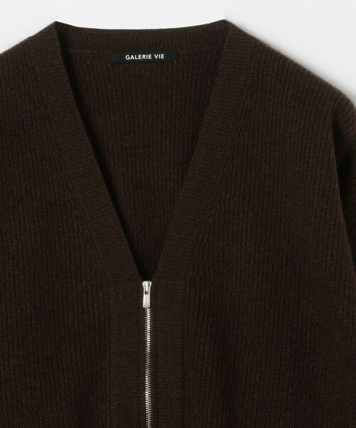 TOMORROWLAND / トゥモローランド カーディガン・ボレロ | モンゴルヤク ジップアップカーディガン | 詳細3