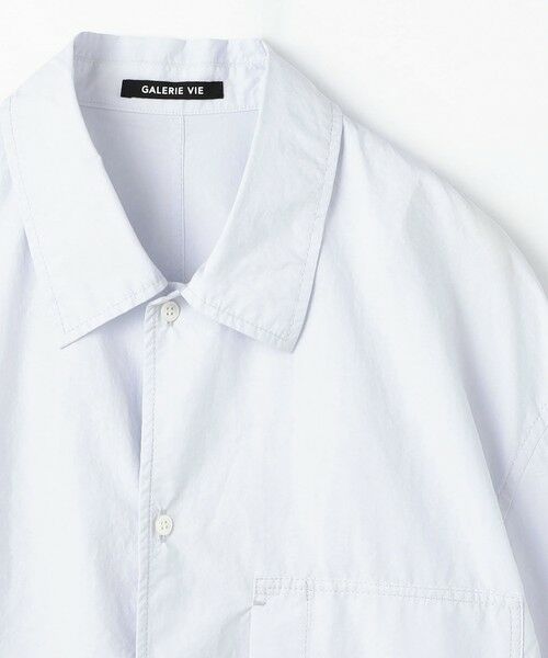 TOMORROWLAND / トゥモローランド ブルゾン | クリスプライトコットン シャツブルゾン | 詳細3