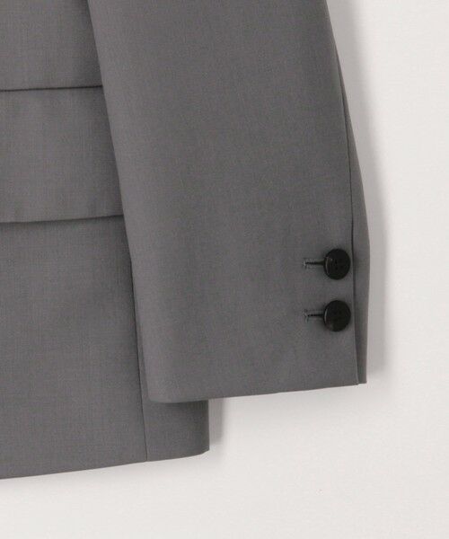 TOMORROWLAND / トゥモローランド ノーカラージャケット | ウォッシャブルギャバジン カラーレスジャケット | 詳細7