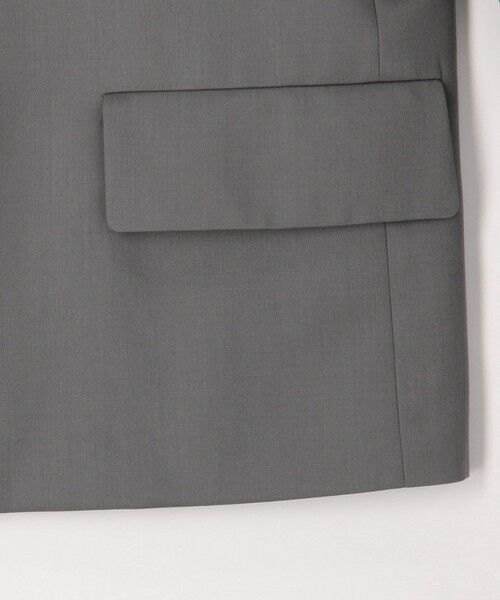 TOMORROWLAND / トゥモローランド ノーカラージャケット | ウォッシャブルギャバジン カラーレスジャケット | 詳細9