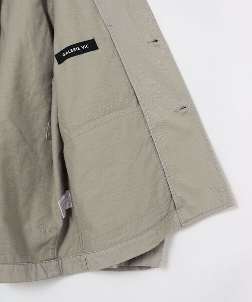 TOMORROWLAND / トゥモローランド ブルゾン | ブラッシュドツイル ハンティングジャケット | 詳細3