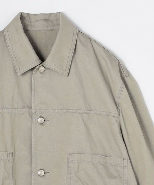 TOMORROWLAND / トゥモローランド ブルゾン | ブラッシュドツイル ハンティングジャケット | 詳細4