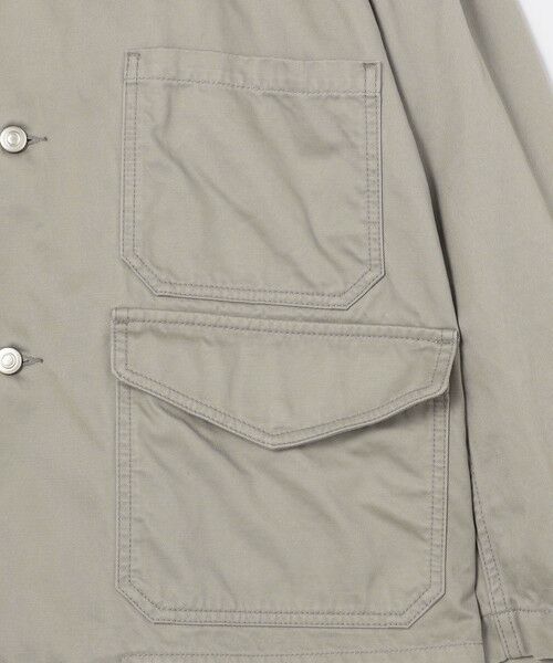 TOMORROWLAND / トゥモローランド ブルゾン | ブラッシュドツイル ハンティングジャケット | 詳細6