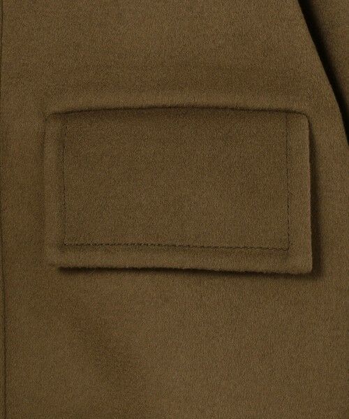 TOMORROWLAND / トゥモローランド ステンカラーコート | ウールダブルフェイス ステンカラーコート | 詳細7
