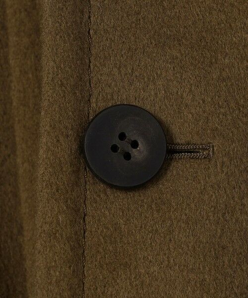 TOMORROWLAND / トゥモローランド ステンカラーコート | ウールダブルフェイス ステンカラーコート | 詳細9