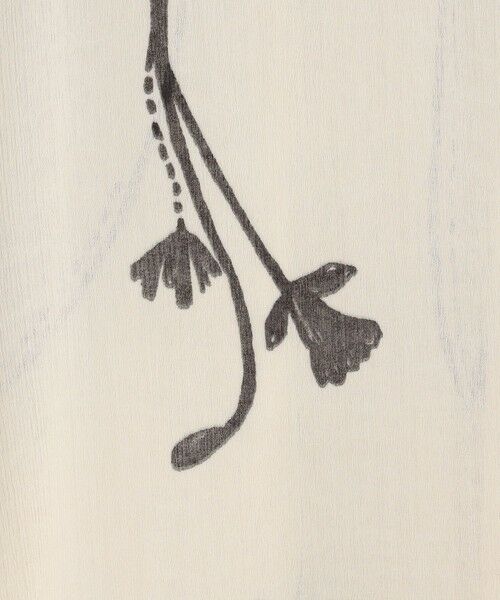 TOMORROWLAND / トゥモローランド シャツ・ブラウス(半袖以外) | シングルフラワープリント チュニックブラウス | 詳細11