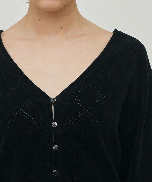 TOMORROWLAND / トゥモローランド カーディガン・ボレロ | コットンシェニールヤーン カーディガン | 詳細5