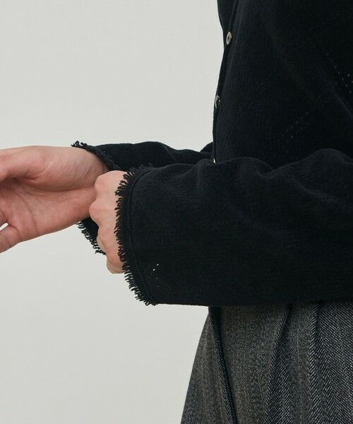 TOMORROWLAND / トゥモローランド カーディガン・ボレロ | コットンシェニールヤーン カーディガン | 詳細6