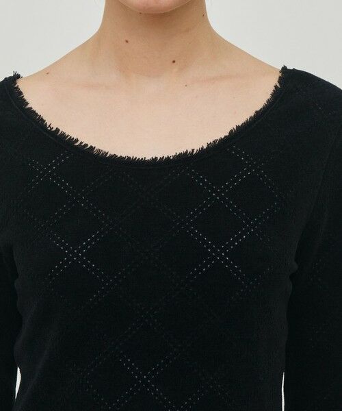 TOMORROWLAND / トゥモローランド ニット・セーター | コットンシェニールヤーン ラウンドネックプルオーバー | 詳細5