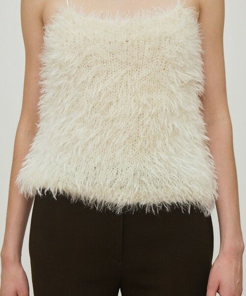 TOMORROWLAND / トゥモローランド ニット・セーター | ベビーキッドモヘヤ ビスチェ | 詳細6