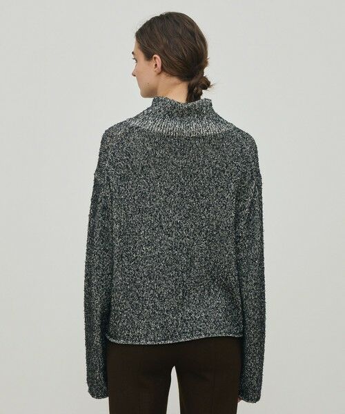 TOMORROWLAND / トゥモローランド ニット・セーター | カード×カールヤーンニット ハーフジッププルオーバー | 詳細4