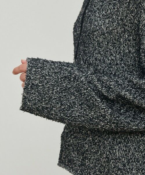 TOMORROWLAND / トゥモローランド ニット・セーター | カード×カールヤーンニット ハーフジッププルオーバー | 詳細6