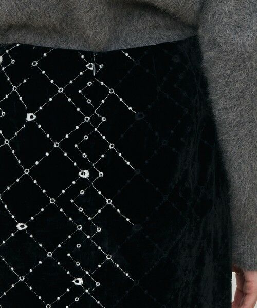 TOMORROWLAND / トゥモローランド ロング・マキシ丈スカート | ダイアモンドゲージエンブロイダリー マキシスカート | 詳細6
