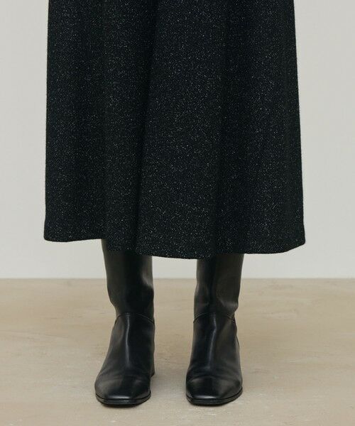 TOMORROWLAND / トゥモローランド ロング・マキシ丈スカート | ノイジーインレーステッチ ギャザースカート | 詳細7