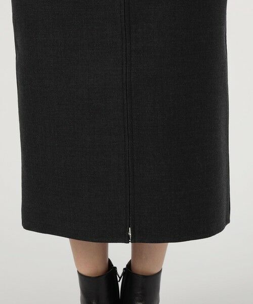 TOMORROWLAND / トゥモローランド ロング・マキシ丈スカート | ダブルフェイスツイル ダブルジップ タイトスカート | 詳細7