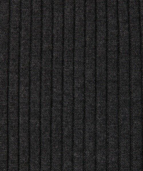 TOMORROWLAND / トゥモローランド ミニ丈・ひざ丈ワンピース | ウールリブ Vネックワンピース | 詳細9