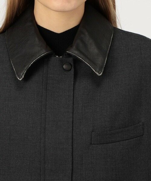 TOMORROWLAND / トゥモローランド ベスト | ダブルフェイスツイル ジレブルゾン | 詳細6