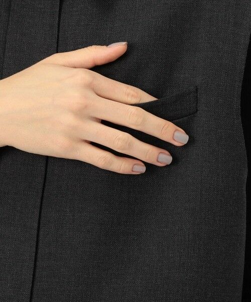 TOMORROWLAND / トゥモローランド ベスト | ダブルフェイスツイル ジレブルゾン | 詳細9