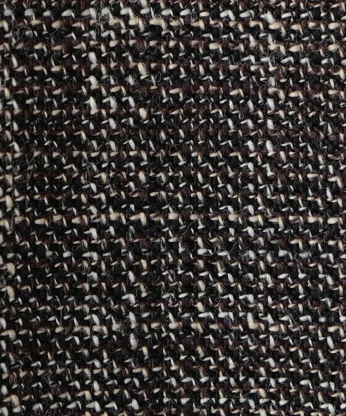 TOMORROWLAND / トゥモローランド ノーカラージャケット | ウールリネンツイード クロップドジャケット | 詳細10