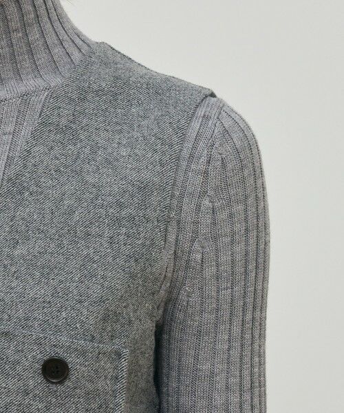 TOMORROWLAND / トゥモローランド ベスト | ライトダブルフェイスシャギー ベルテッドジレ | 詳細7