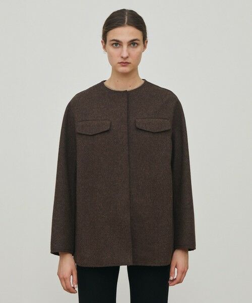 TOMORROWLAND / トゥモローランド その他アウター | ミルドウール ショートコート | 詳細2