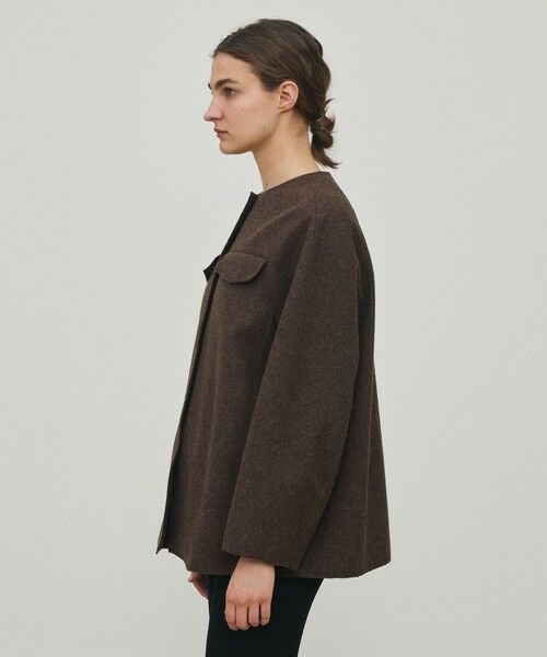 TOMORROWLAND / トゥモローランド その他アウター | ミルドウール ショートコート | 詳細3