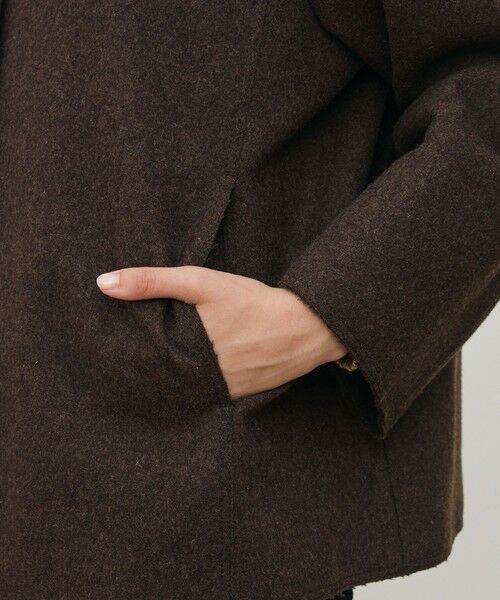TOMORROWLAND / トゥモローランド その他アウター | ミルドウール ショートコート | 詳細9