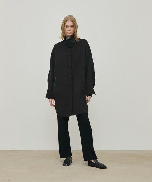 TOMORROWLAND / トゥモローランド その他アウター | ライトダブルフェイスシャギー チンベルト付きコート | 詳細12