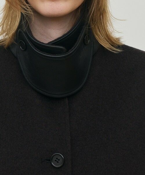 TOMORROWLAND / トゥモローランド その他アウター | ライトダブルフェイスシャギー チンベルト付きコート | 詳細7