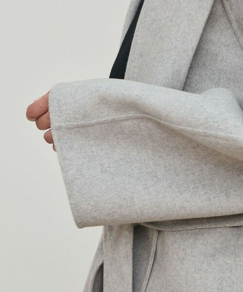 TOMORROWLAND / トゥモローランド その他アウター | ダブルフェイスメルトンビーバー フーディーミディコート | 詳細7