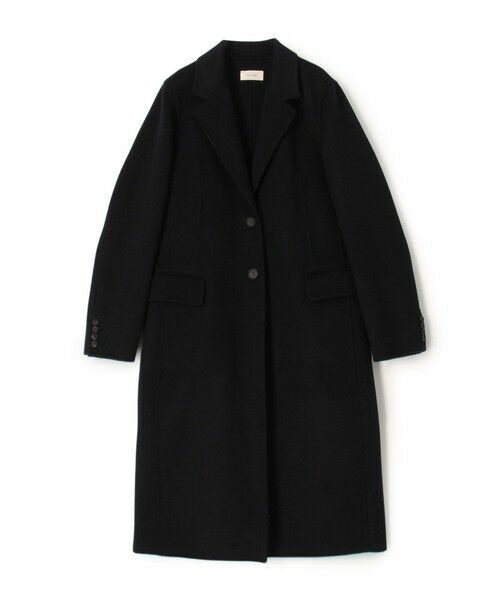 TOMORROWLAND / トゥモローランド その他アウター | ダブルフェイスメルトンビーバー チェスターコート（19 ブラック）