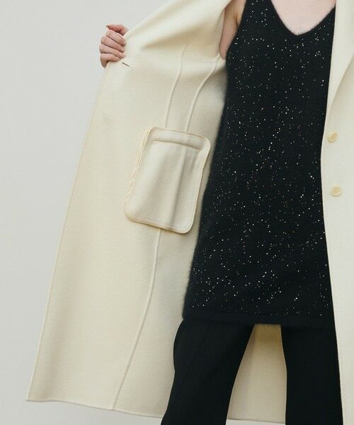 TOMORROWLAND / トゥモローランド その他アウター | ダブルフェイスメルトンビーバー チェスターコート | 詳細5