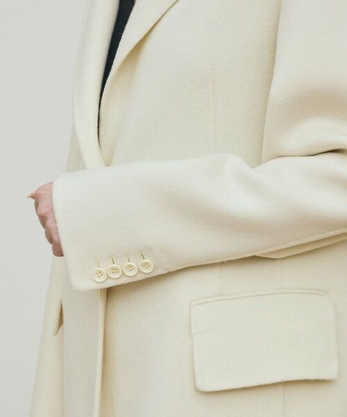 TOMORROWLAND / トゥモローランド その他アウター | ダブルフェイスメルトンビーバー チェスターコート | 詳細7