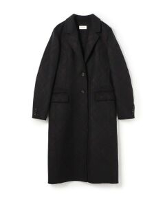 TOMORROWLAND / トゥモローランド その他アウター | ダブルフェイスチェックジャガード チェスターコート