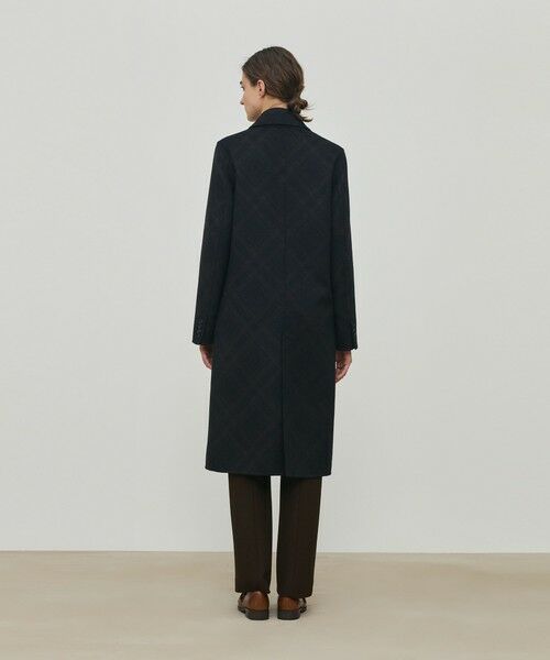 TOMORROWLAND / トゥモローランド その他アウター | ダブルフェイスチェックジャガード チェスターコート | 詳細3