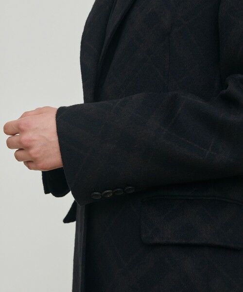 TOMORROWLAND / トゥモローランド その他アウター | ダブルフェイスチェックジャガード チェスターコート | 詳細6