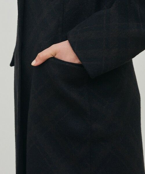 TOMORROWLAND / トゥモローランド その他アウター | ダブルフェイスチェックジャガード チェスターコート | 詳細7