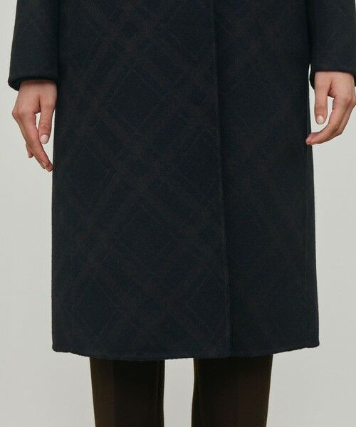 TOMORROWLAND / トゥモローランド その他アウター | ダブルフェイスチェックジャガード チェスターコート | 詳細8