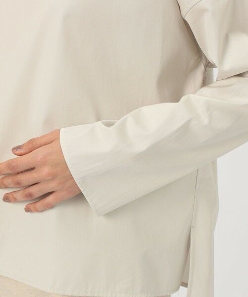 TOMORROWLAND / トゥモローランド シャツ・ブラウス（半袖以外） | スムースドライコットン ハイネックブラウス | 詳細7