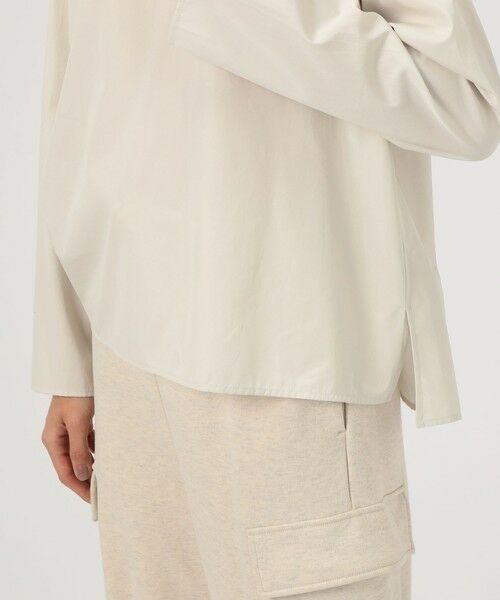 TOMORROWLAND / トゥモローランド シャツ・ブラウス（半袖以外） | スムースドライコットン ハイネックブラウス | 詳細8