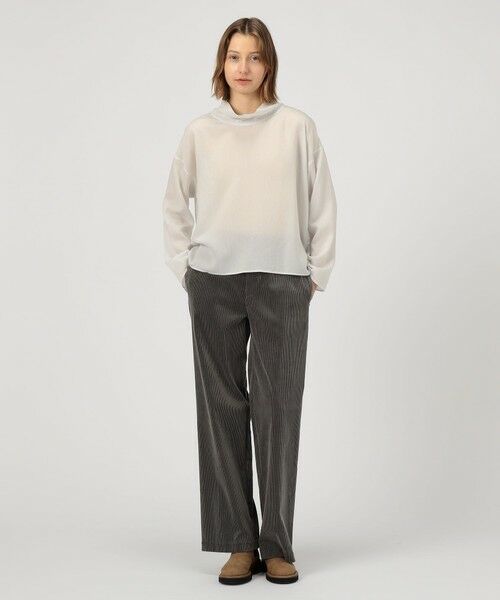 TOMORROWLAND / トゥモローランド シャツ・ブラウス（半袖以外） | セルロースシルクブロード ハイネックプルオーバーシャツ | 詳細1