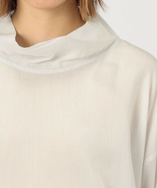 TOMORROWLAND / トゥモローランド シャツ・ブラウス（半袖以外） | セルロースシルクブロード ハイネックプルオーバーシャツ | 詳細5