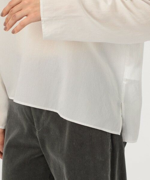 TOMORROWLAND / トゥモローランド シャツ・ブラウス（半袖以外） | セルロースシルクブロード ハイネックプルオーバーシャツ | 詳細8