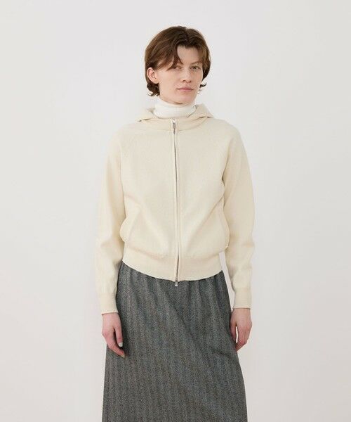 TOMORROWLAND / トゥモローランド パーカー | スエットニット ジップアップパーカ | 詳細2