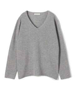 TOMORROWLAND / トゥモローランド ニット・セーター | スコットランドカシミヤ Vネックプルオーバー