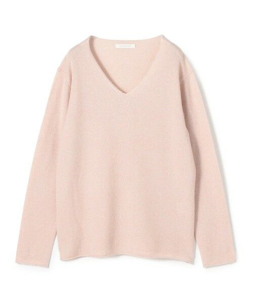 TOMORROWLAND / トゥモローランド ニット・セーター | スコットランドカシミヤ Vネックプルオーバー(33 ピンク)