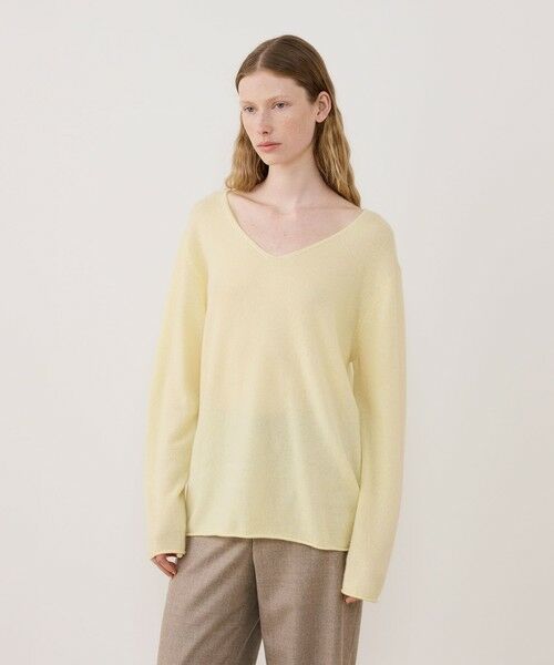 TOMORROWLAND / トゥモローランド ニット・セーター | スコットランドカシミヤ Vネックプルオーバー | 詳細2