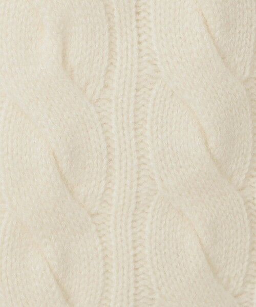 TOMORROWLAND / トゥモローランド ニット・セーター | モンゴルカシミヤケーブル クルーネックプルオーバー | 詳細8